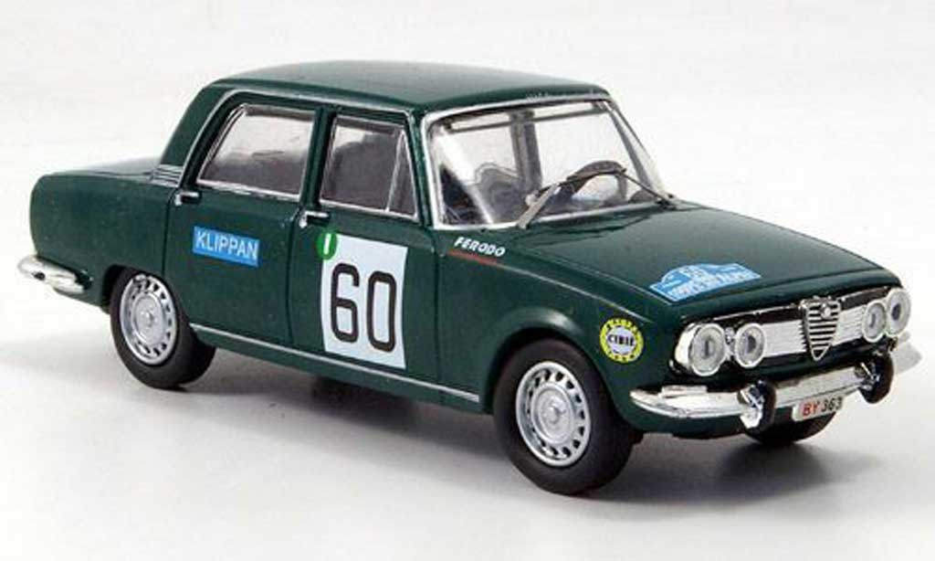 Alfa Romeo 1750 1/43 M4 Berlina No.60 Alpen Rally B-Quality 1968 modelauto