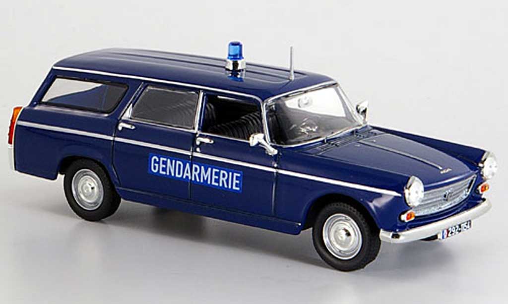 Peugeot 404 Break 1/43 Norev Stationwagen Gendarmerie Politie 1969 modelauto