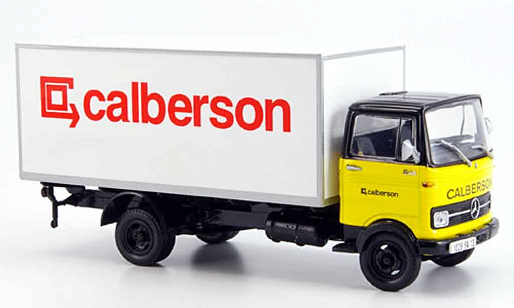 Mercedes LP 608 1/43 Norev Calberson Koffer LKW 1975 modelauto