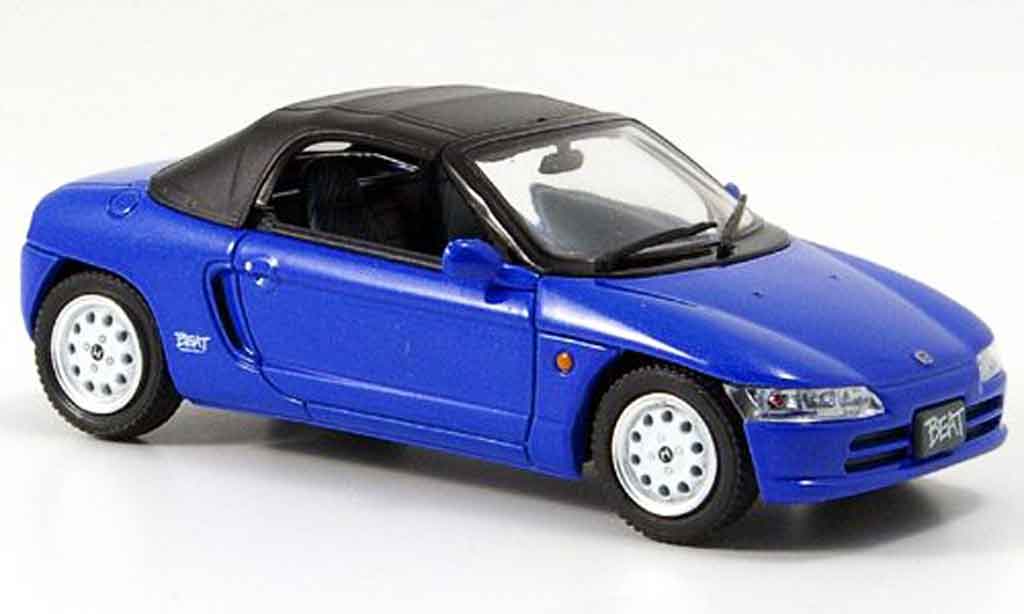 Honda Beat 1/43 Ebbro Version C blauw modelauto