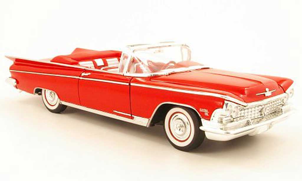 Buick Electra 1/18 Yat Ming 225 cabriolet rood 1959 modelauto