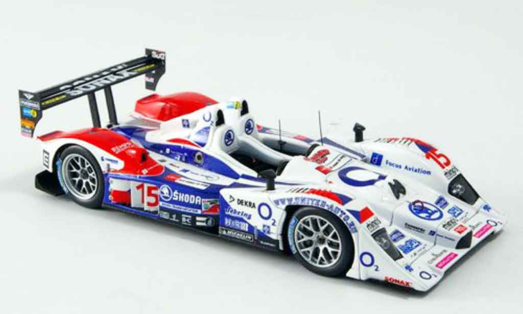 Lola B07 1/43 Spark 17 Judd No.15 Charouz Racing Le Mans 2007 modelauto