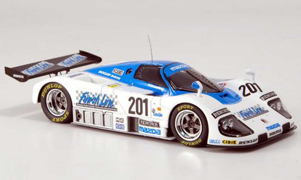 Mazda 767B 1/43 Spark No.201 Siebter Le Mans 1989 modelauto