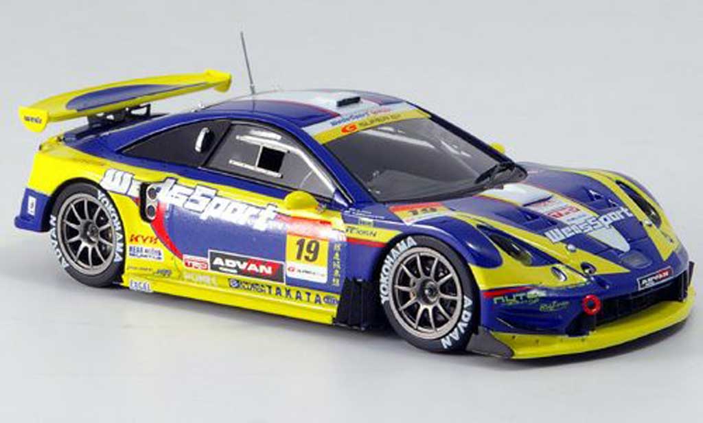 Toyota Celica 1/43 Ebbro No.19 Weds Sport SuperGT 300 2007 modelauto