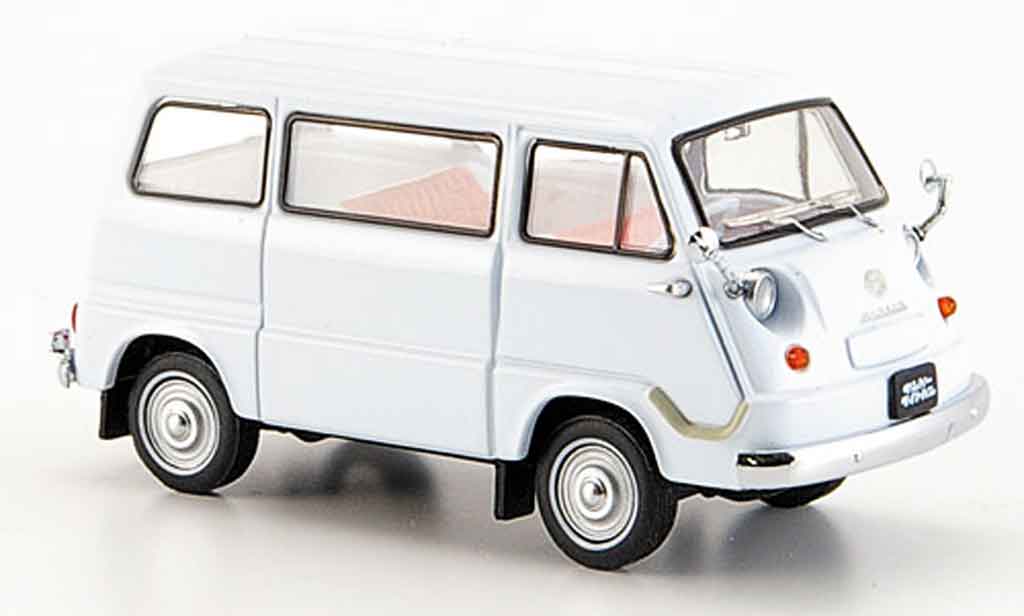 Subaru Sambar 1/43 Ebbro van grijs minivan 1960 modelauto