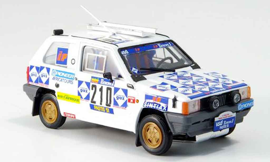 Fiat Panda 1/43 Brumm 4x4 No.210 Rallye Paris Dakar 1984 modelauto