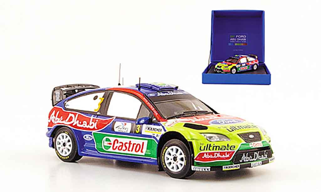 Ford Focus RS WRC 1/43 Ixo RS WRC No.3 BP Abu Dhabi Rally Turkei 2008 modelauto