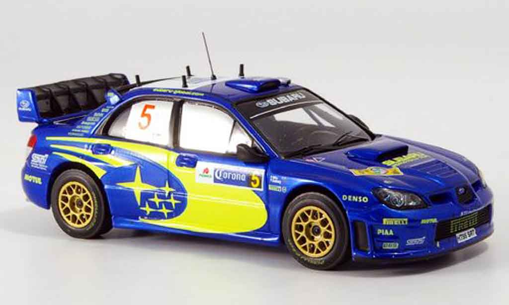 Subaru Impreza WRC 1/43 IXO WRC no.5 solberg mills rallye mexico 2006 modelauto