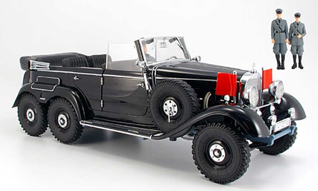 Mercedes G4 1/18 Signature zwart (Premium) 1938 modelauto