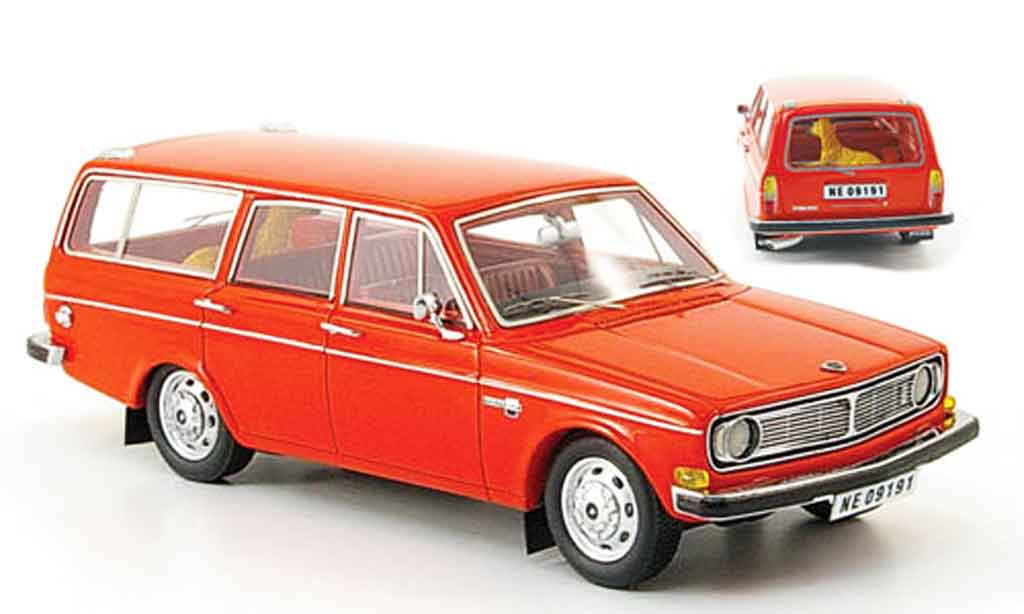 Volvo 145 1/43 Neo rood oranje 1971 modelauto