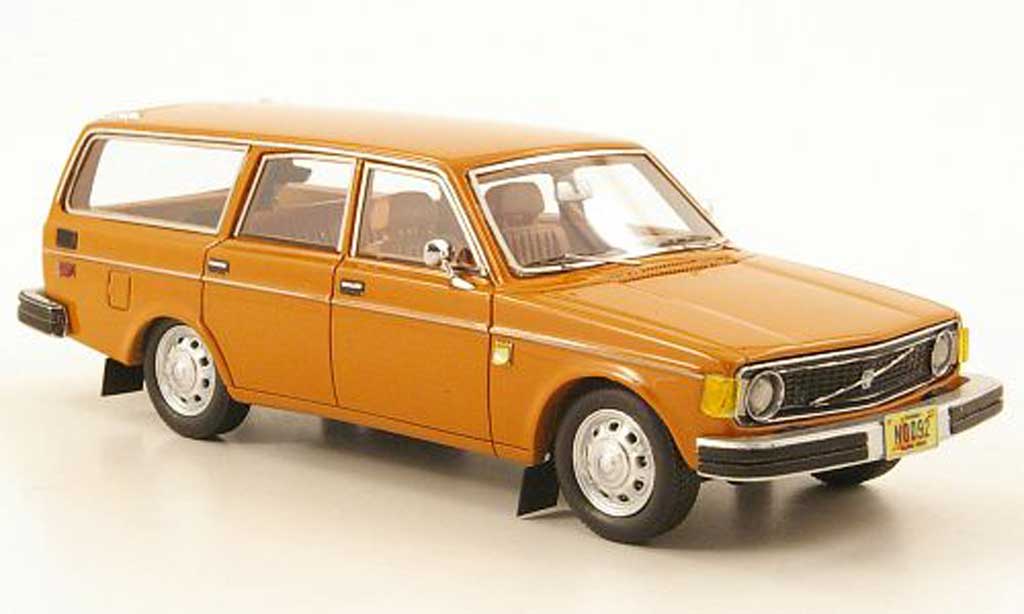 Volvo 145 1/43 Neo oranje US-Version 1971 modelauto