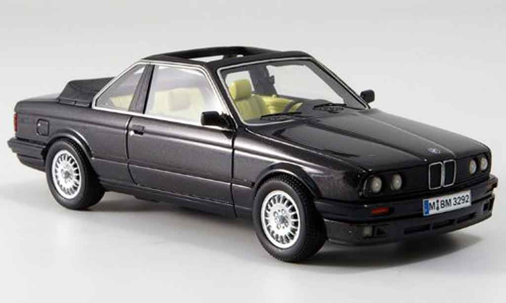 Bmw 320 E30 1/43 Neo E30 i (E30) Baur Cabriolet grijs 1986 modelauto