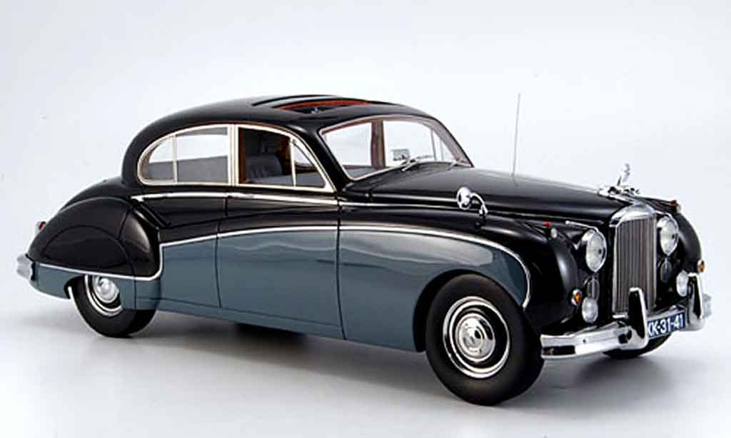 Jaguar MK 8 1/18 Neo 8 zwart grijs 1957 modelauto