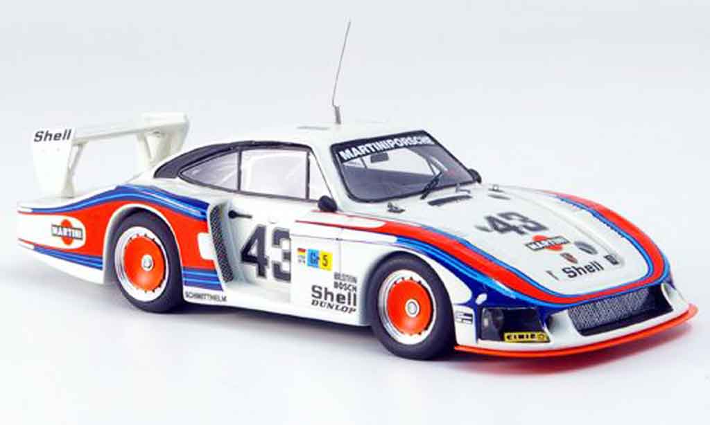 Porsche 935 1978 1/43 Look Smart 1978 Moby Dick No.43 Le Mans wit modelauto