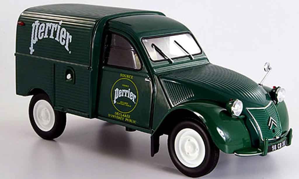 Citroen 2CV 1/18 Norev ente kastenwagen perrier 1955 modelauto