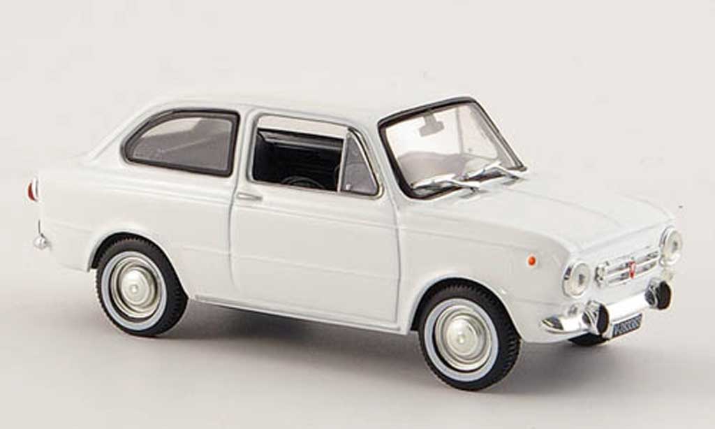 Seat 850 1/43 Norev N wit 1966 modelauto