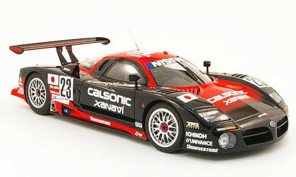 Nissan R390 1/18 Autoart gt1 no.23 calsonic 24h le mans 1997 modelauto