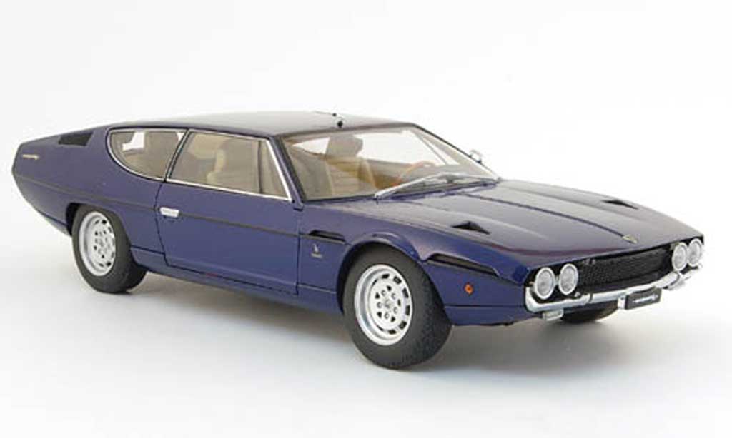 Lamborghini Espada 1/18 Autoart blauw 1968 modelauto