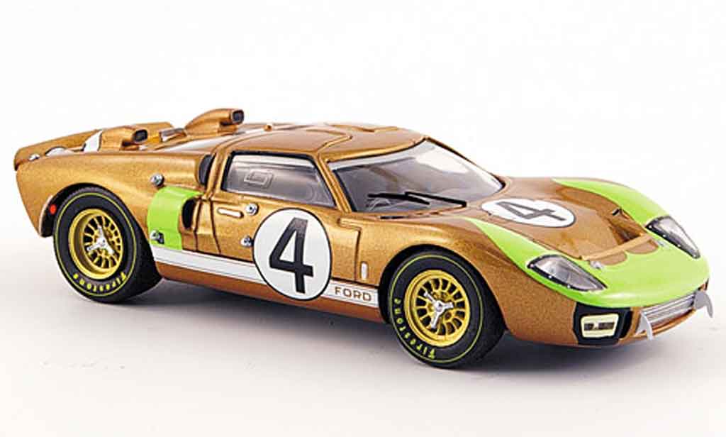 Ford GT40 1/43 IXO GT 40 MK II No.4 Hawkins Donohue Le Mans 1966 modelauto