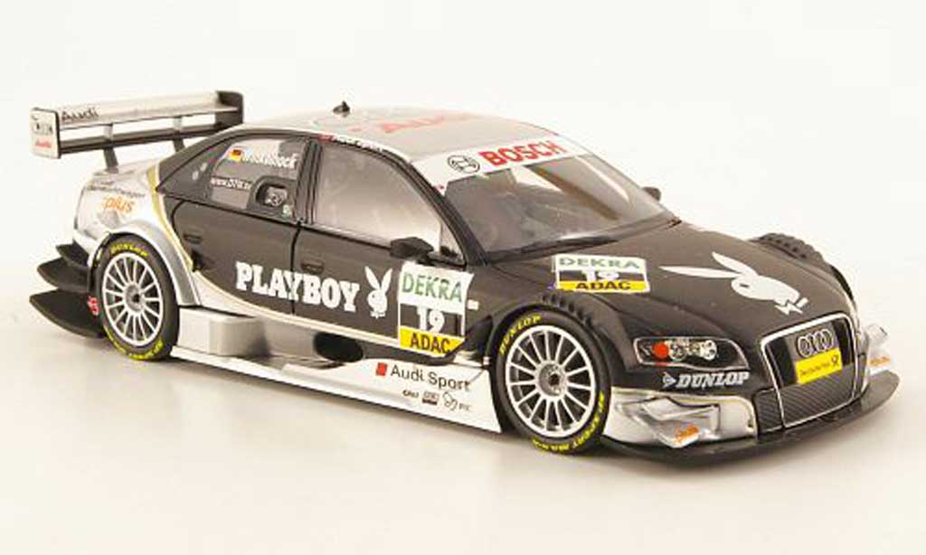 Audi A4 DTM 1/43 Minichamps DTM No.19 Playboy Team Rosberg 2008 modelauto