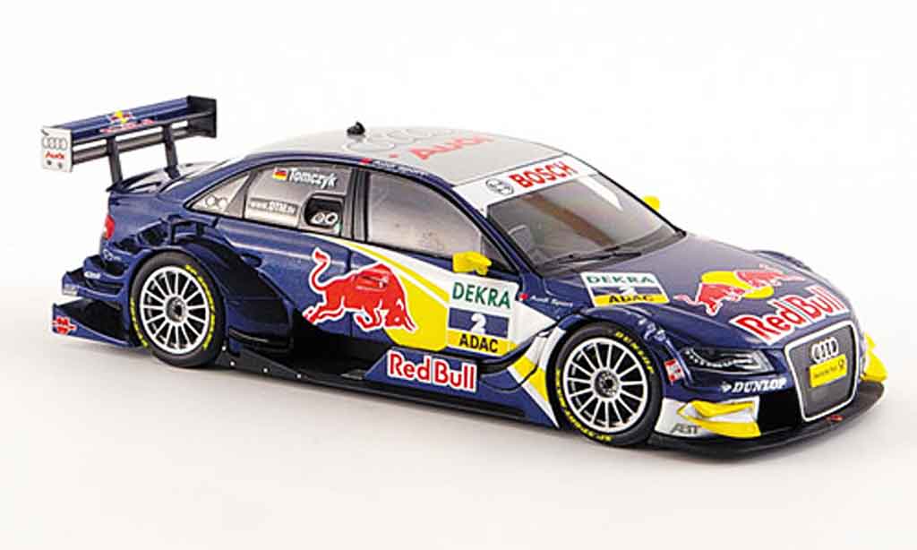 Audi A4 DTM 1/43 Minichamps DTM Abt Tomczyk Red Bull Team 2008 modelauto