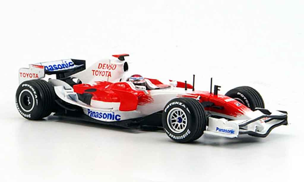 Toyota F1 1/43 Minichamps tf 108 panasonictrulli 2008 modelauto