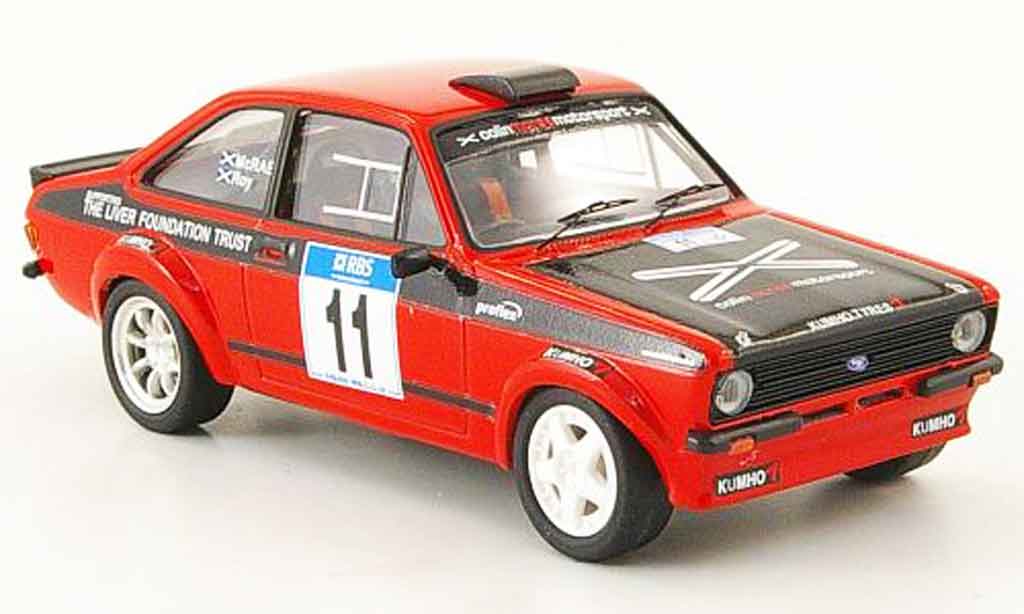Ford Escort MK2 1/43 Trofeu MK2 No.11 McRae Roy Rallye Manx 2007 modelauto