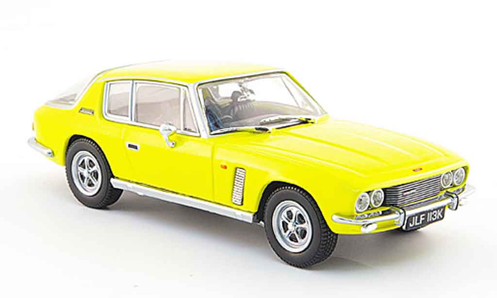 Jensen MK3 1/43 Oxford Interceptor geel modelauto