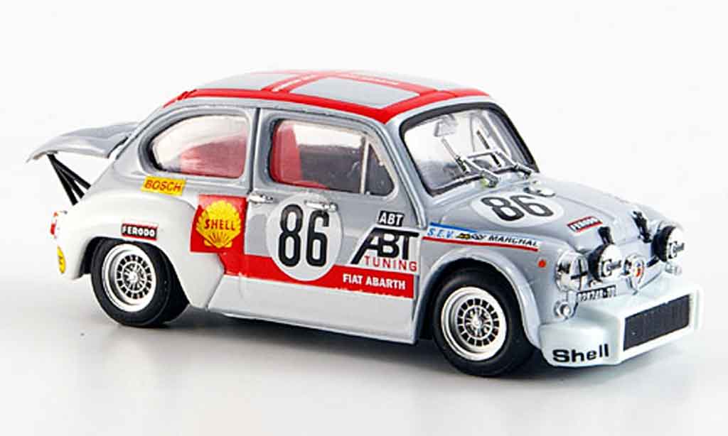 Fiat Abarth 1000 1/43 Brumm TCR No. 86 Abt Grano 24 Stunden Spa 1970 modelauto