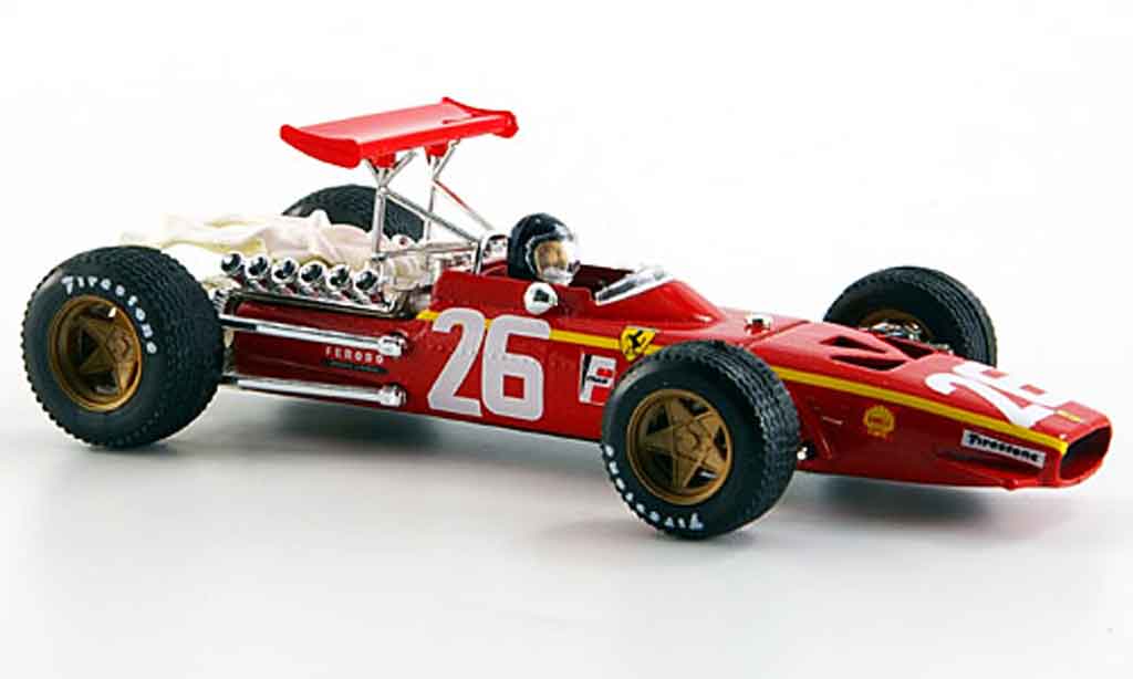 Ferrari 312 F1 1/43 Brumm F1 f1no.26 jacky ickx 40.jubilaum 1968 2008 1968 modelauto