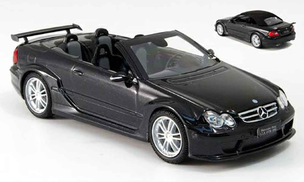 Mercedes Classe CL DTM 1/43 Kyosho K DTM AMG zwart modelauto