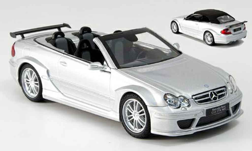 Mercedes Classe CL DTM 1/43 Kyosho K DTM AMG grijs metallic modelauto