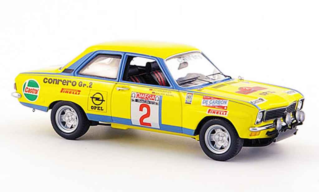 Opel Ascona A 1/43 Schuco A no.2 conrero rallye elba 1975 modelauto