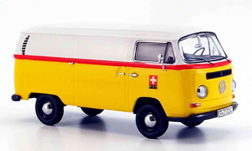 Volkswagen Combi 1/43 Schuco t2a kasten ptt modelauto