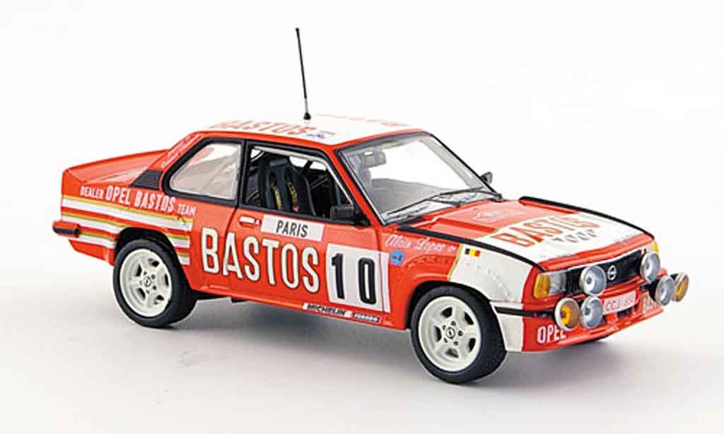Opel Ascona B 1/43 Schuco B 400 no.10 bastos rallye monte carlo 1982 modelauto