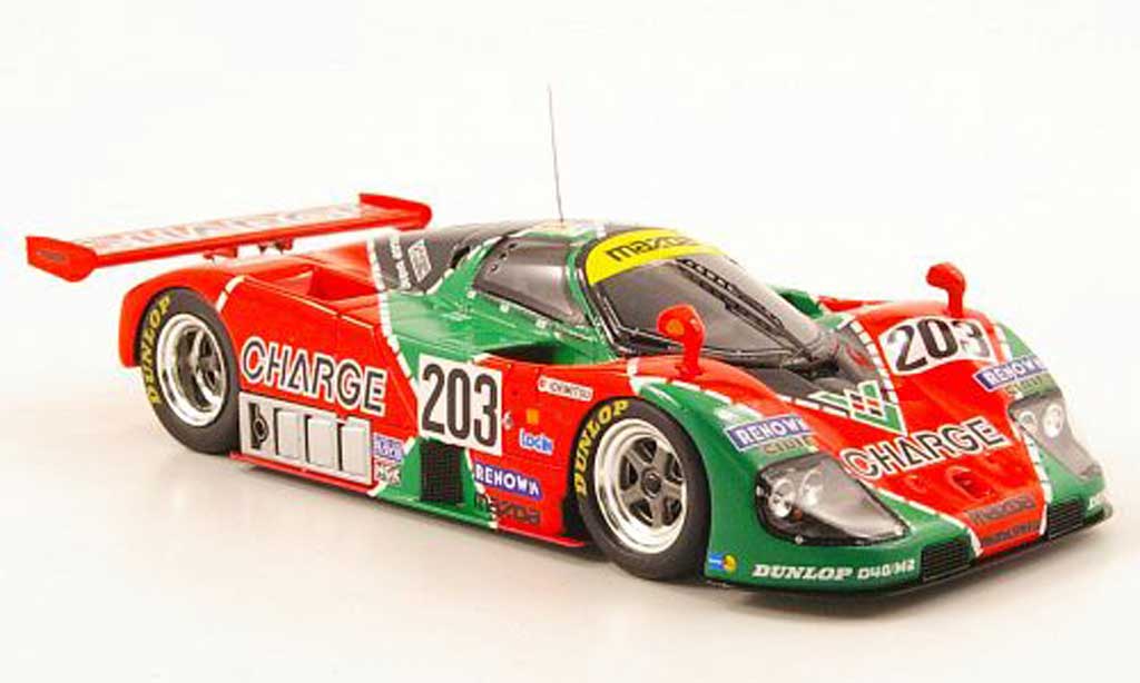 Mazda 767B 1/43 Spark No.203 Charge 24h Le Mans 1990 modelauto