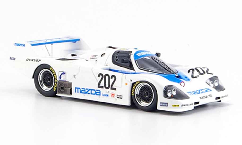 Mazda 757 1/43 Spark No.202 Kennedy Galvin Dieudonne Le Mans 1987 modelauto