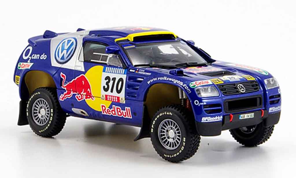 Volkswagen Touareg 1/43 Minichamps no.310 paris dakar 2005 modelauto