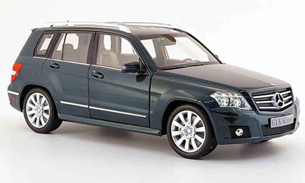 Mercedes Classe GLK 1/18 Minichamps (x 204) sport grun 2008 modelauto