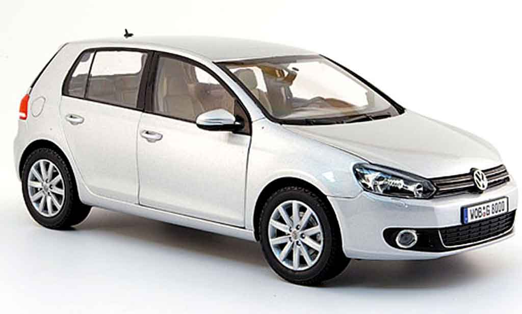 Volkswagen Golf VI GTI 1/18 Norev VI GTI grijs 2009 5 portes modelauto