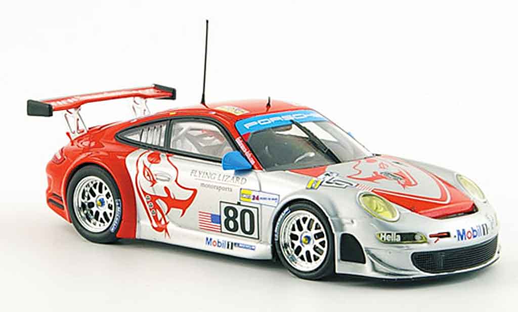 Porsche 997 GT3 RSR 1/43 Minichamps GT3 RSR 2008 Flying Lizard Le Mans modelauto