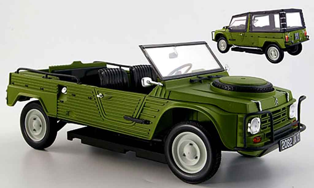 Citroen Mehari 1/18 Norev 4x4 grun 1979 modelauto