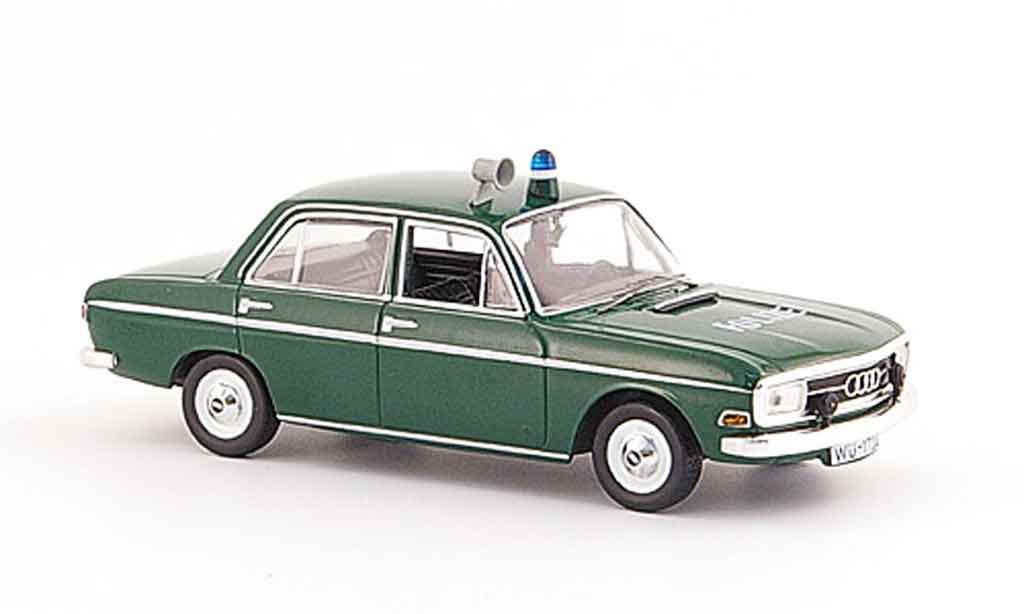 Audi 72 1/43 Norev politie Deutschland 1965 modelauto