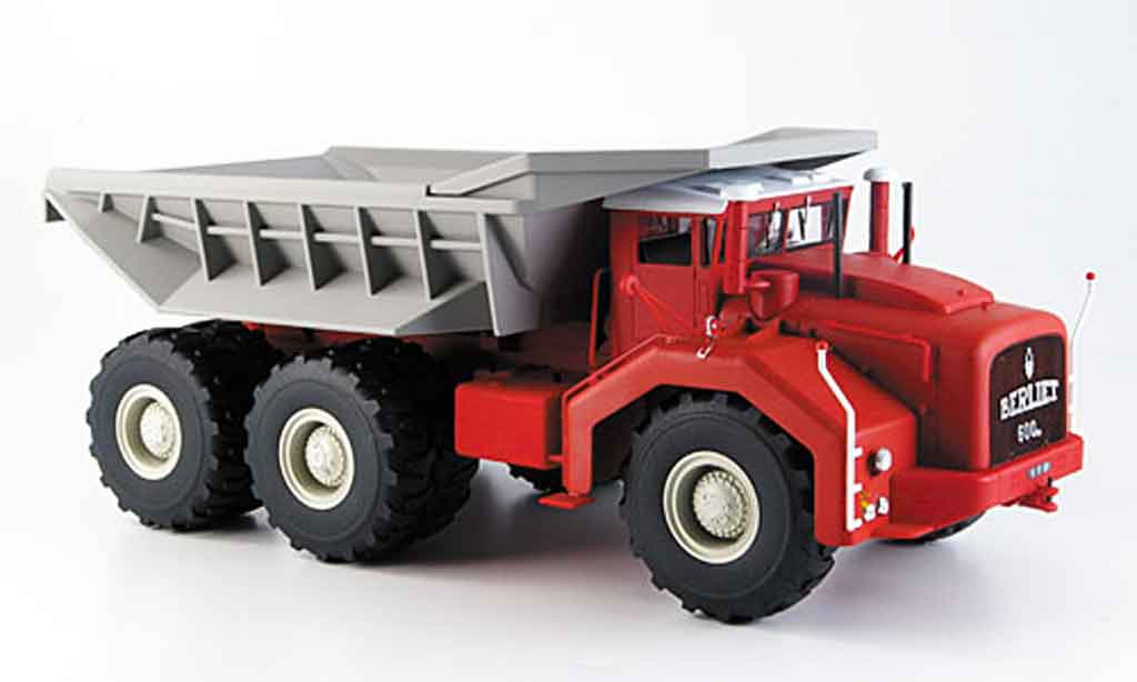 Berliet T100 1/43 Norev rood Muldenkipper 1959 modelauto