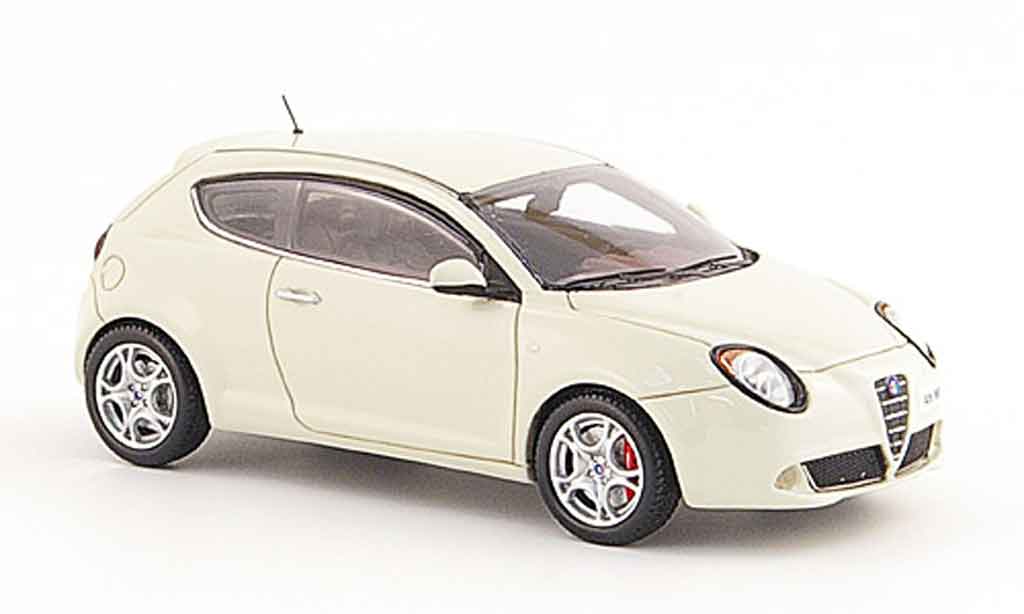 Alfa Romeo Mito 1/43 Provence Moulage wit 2008 modelauto
