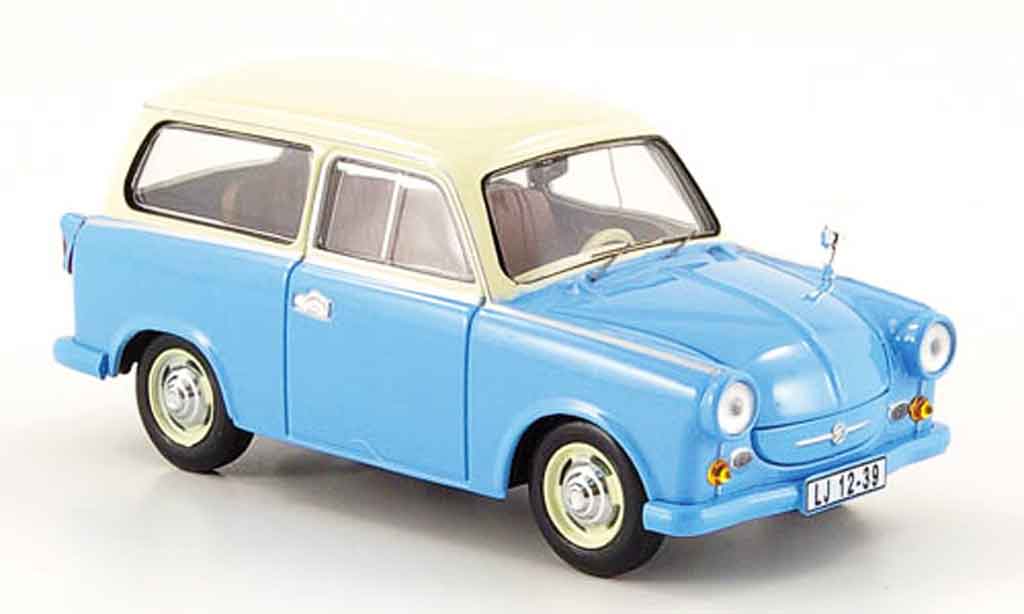 Trabant P50 1/43 IST Models P 50 Stationwagen blauw beige 1959 modelauto