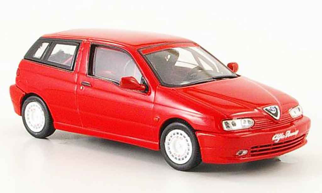 Alfa Romeo 145 1/43 Pego presentation wit 1997 modelauto
