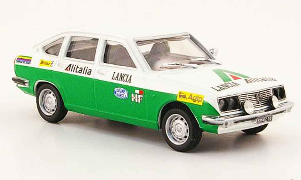 Lancia Beta berline 1/43 Pego sedan assistenza rallye alitalia modelauto