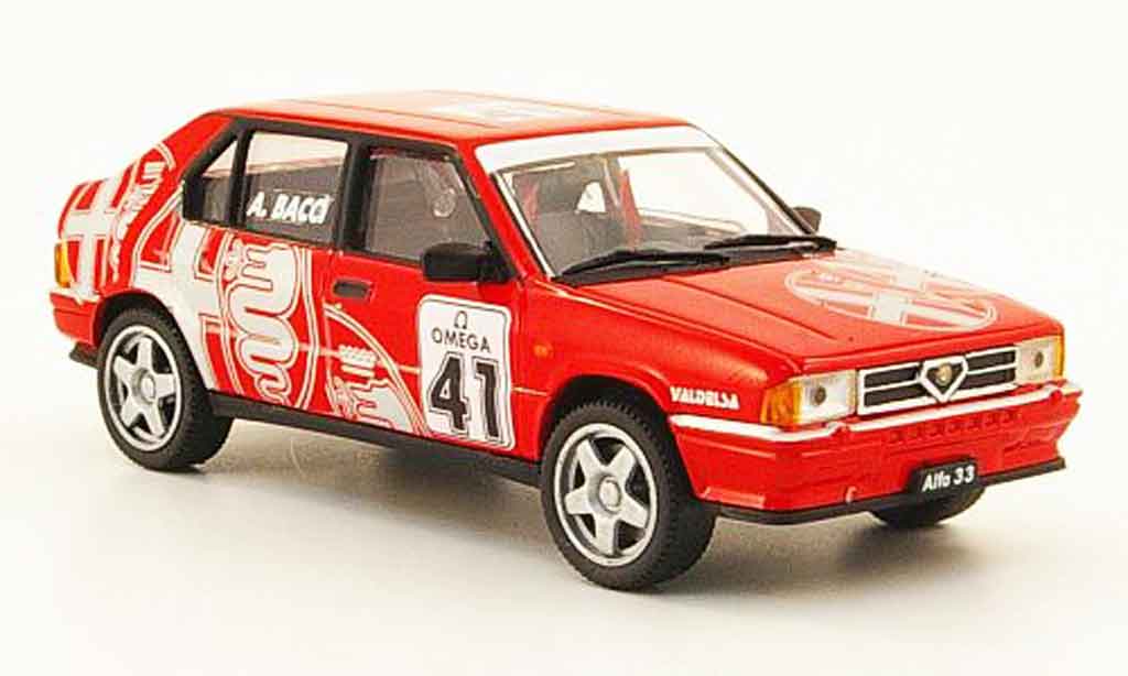 Alfa Romeo 33 1/43 Pego no.41 a.bacci c.i.v.t. 1995 modelauto