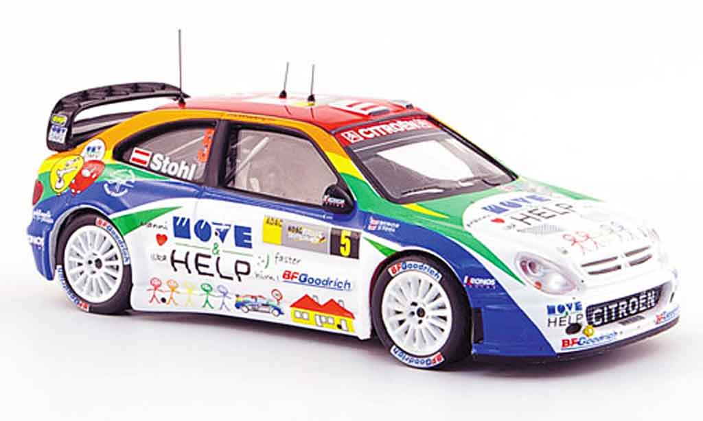 Citroen Xsara WRC 2007 1/43 IXO WRC 2007 no.5 stohl minor rallye deutschland modelauto